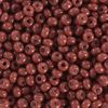 Rocailles, couleur riche, 2,6 mm Brun moyen