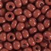 Rocailles, couleurs vives, 4,5 mm, 17 g Brun moyen