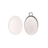 Pendentif cabochon, petit Ovale