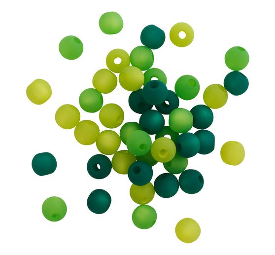 Mélange de perles polaris, 6 mm, 45 pc.