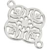 Pendentif connecteur « Ornement » Argent
