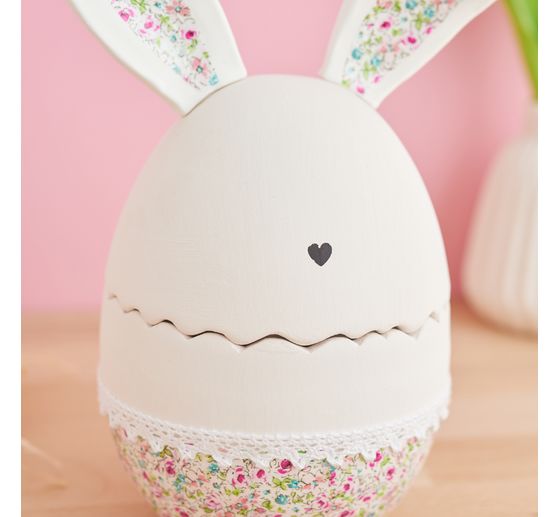 &OElig;uf en c&eacute;ramique VBS, Blanc