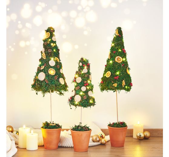 VBS Micro LED chain of lights, with timer, 20 LEDs