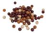Set de perles en bois, Ø 0,8 mm, 85 pc.