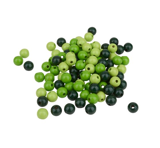 Set de perles en bois, Ø 0,8 mm, 85 pc.