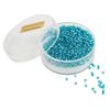 Rocailles Delica, Ø 2 mm Turquoise irisé