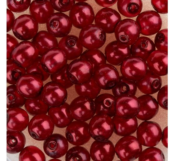 Perles en verre cirées « Renaissance »