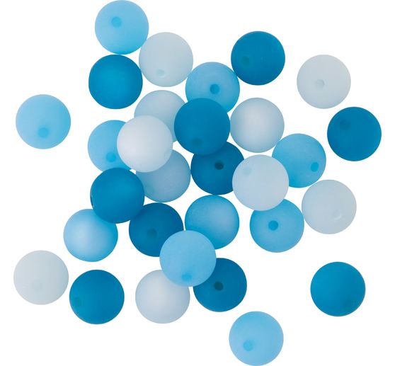 Mélange de perles polaris, 10 mm, 30 pc.