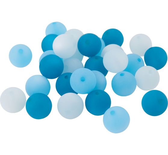Mélange de perles polaris, 10 mm, 30 pc.