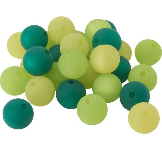 Mélange de perles polaris, 10 mm, 30 pc.