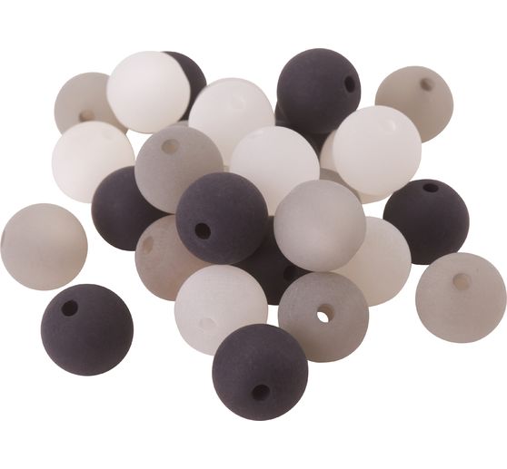 Mélange de perles polaris, 10 mm, 30 pc.