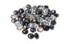 Perles de verre taillé, 10 mm, 35 pièces
