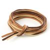 Imitation leather strap set of 3 Brown tones-Mix