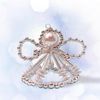 Set créatif « Arielle », env. 7cm Argent/Blanc
