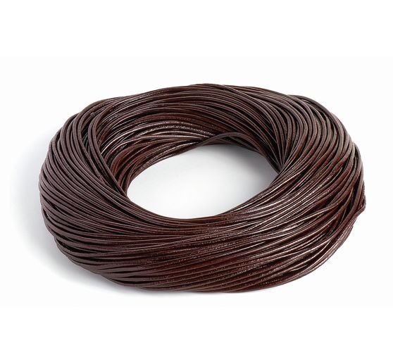 Lacet en cuir VBS, 50 m