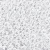 Rocailles Miyuki, 2,5 mm, 12 g Blanc perle