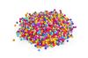 Perles en plastique VBS « Assortiment multicolore », 500 g