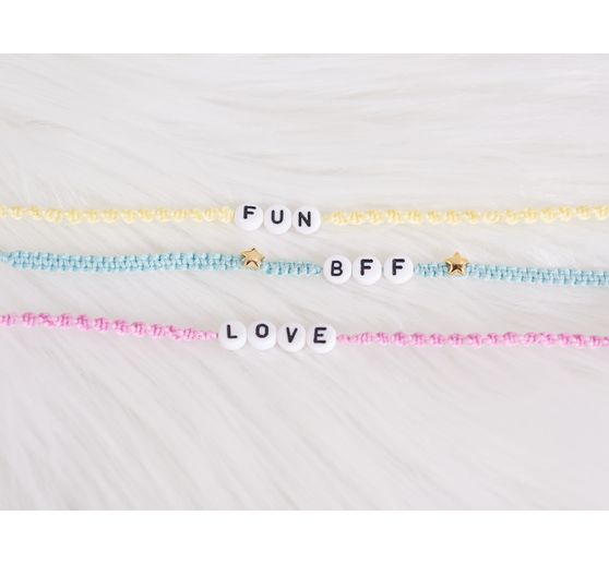 Pearl Letter Set, Round