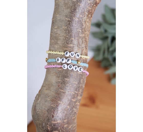 Pearl Letter Set, Round