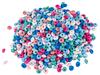Perles toupies bois VBS « Multicolore », 250 g