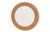 Cork coaster "Round", incl. ceramic plate