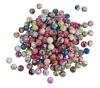 Perles acryliques marbrées VBS « Multicolore opaque », Ø 12 mm, 200 g