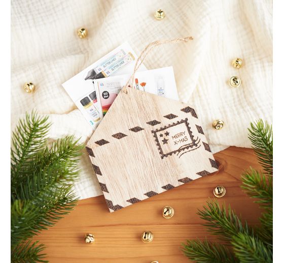 Enveloppe en bois VBS