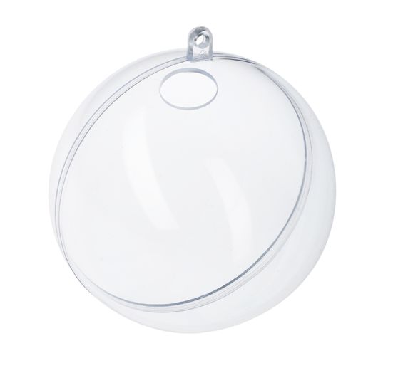 Boule acrylique avec trou, env. Ø 16 cm