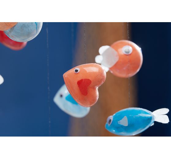 Cœurs en acrylique, pack de 6, 6 cm