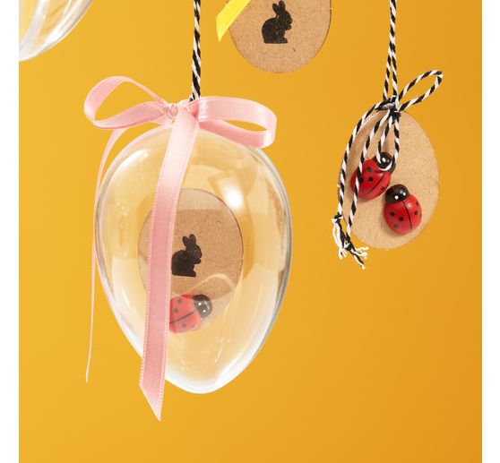 Pièces à disperser « Coccinelles », 36 pc., env. Ø 2 cm