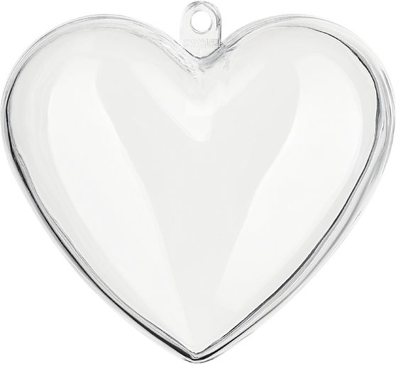 Acrylic form "Heart", 6 cm