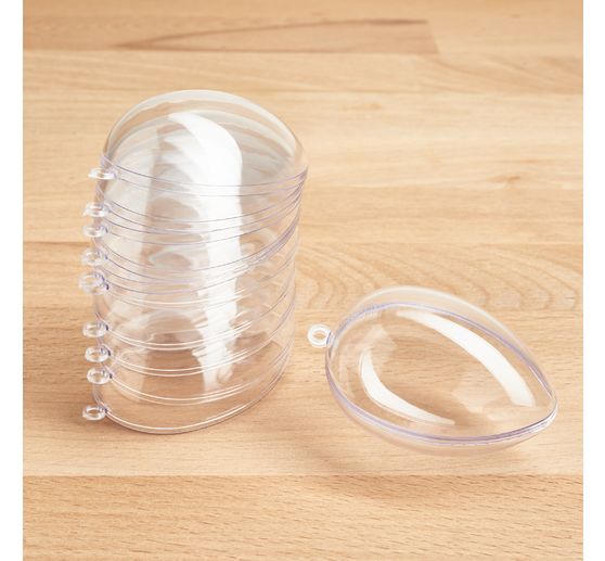 VBS Acrylic egg, 6 cm, 6 pcs.