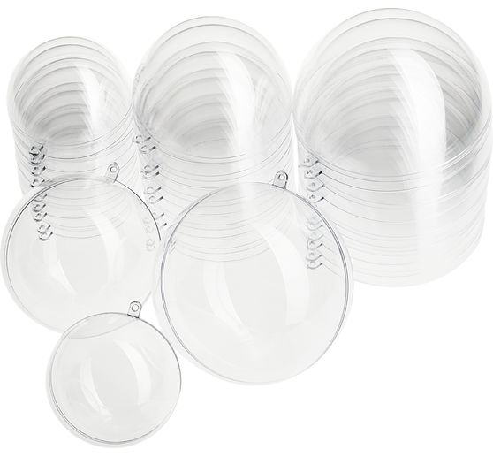Boules en acrylique VBS &laquo; Assortiment &raquo;, set de 18