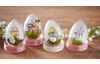 VBS Acrylic egg, 8 cm, 6 pc.