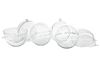 Boules en plastique, pack de 6, Ø 8 cm