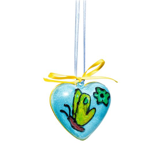 Cœurs en acrylique, pack de 6, 6 cm