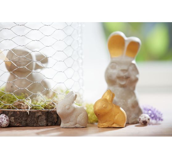 Formes en acrylique « Lapin assis»