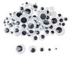 Assortiment d'yeux mobiles VBS à coller, 100 pièces