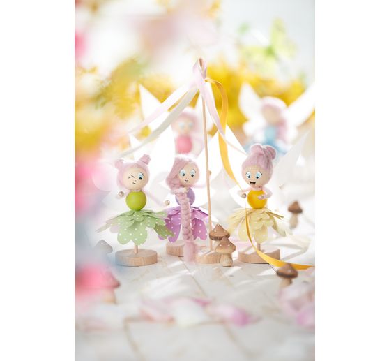 Kit créatif VBS « Petites figurines fleurs »