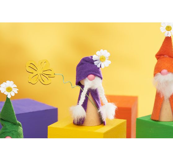 Figurines cônes en bois VBS