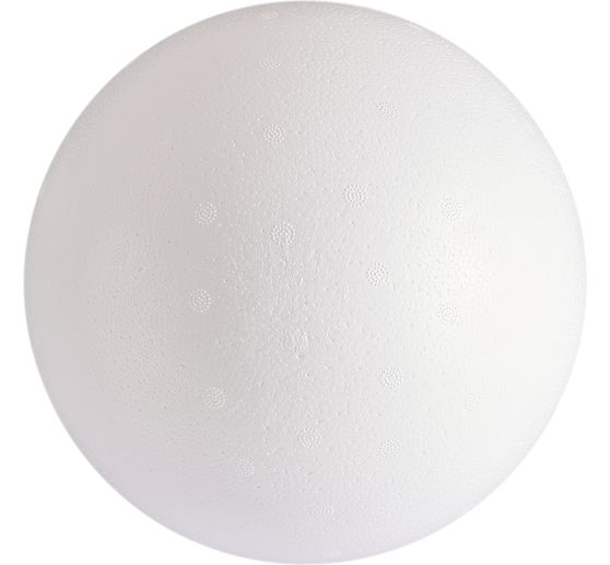 Boule polystyrène, séparable, env. 20 cm