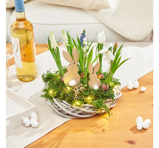 Lapins en bois VBS « Bommel et Bonnie »