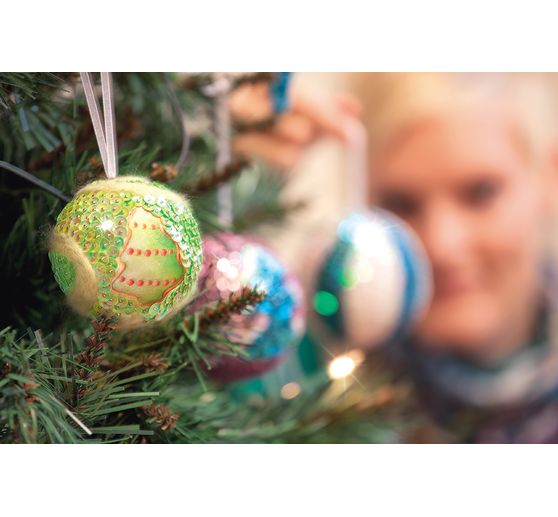 Boule en polystyrène, Ø 12 cm