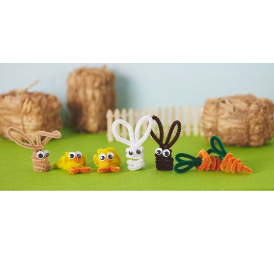 Assortiment d'yeux mobiles VBS à coller, 100 pièces