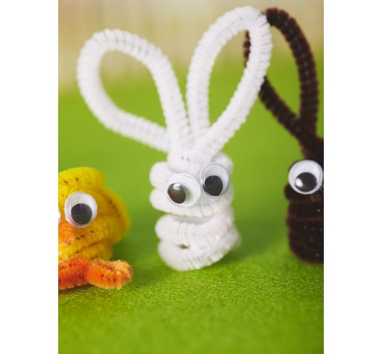 Assortiment d'yeux mobiles VBS à coller, 100 pièces