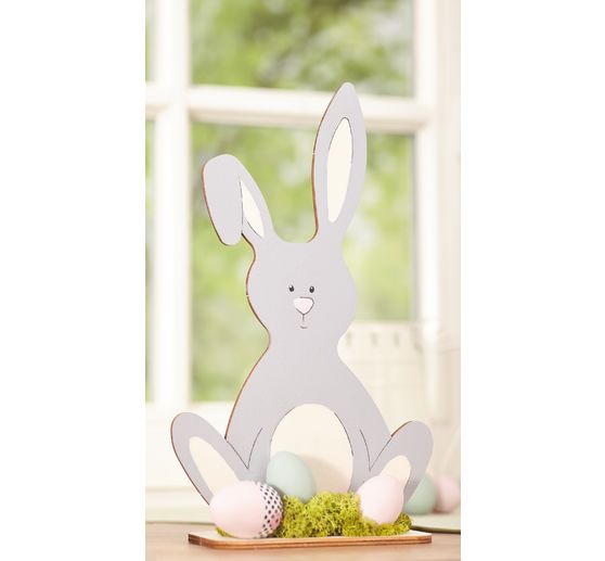 Œufs déco VBS, 10 pc., env. H 6 cm, Blanc