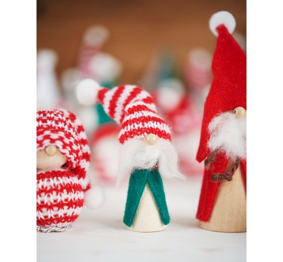 Figurines cônes en bois VBS
