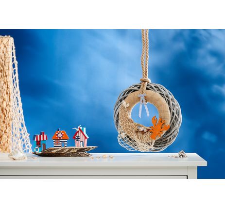 Couronne En Osier Naturel 20 X 4 Cm