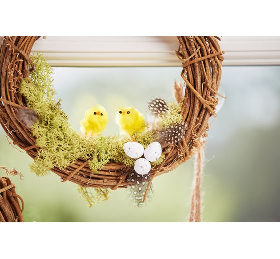 Poussins en chenille VBS « H 4 cm », 18 pc.