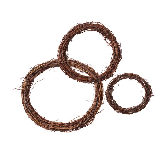 Couronne en sarments de vigne VBS, Naturel